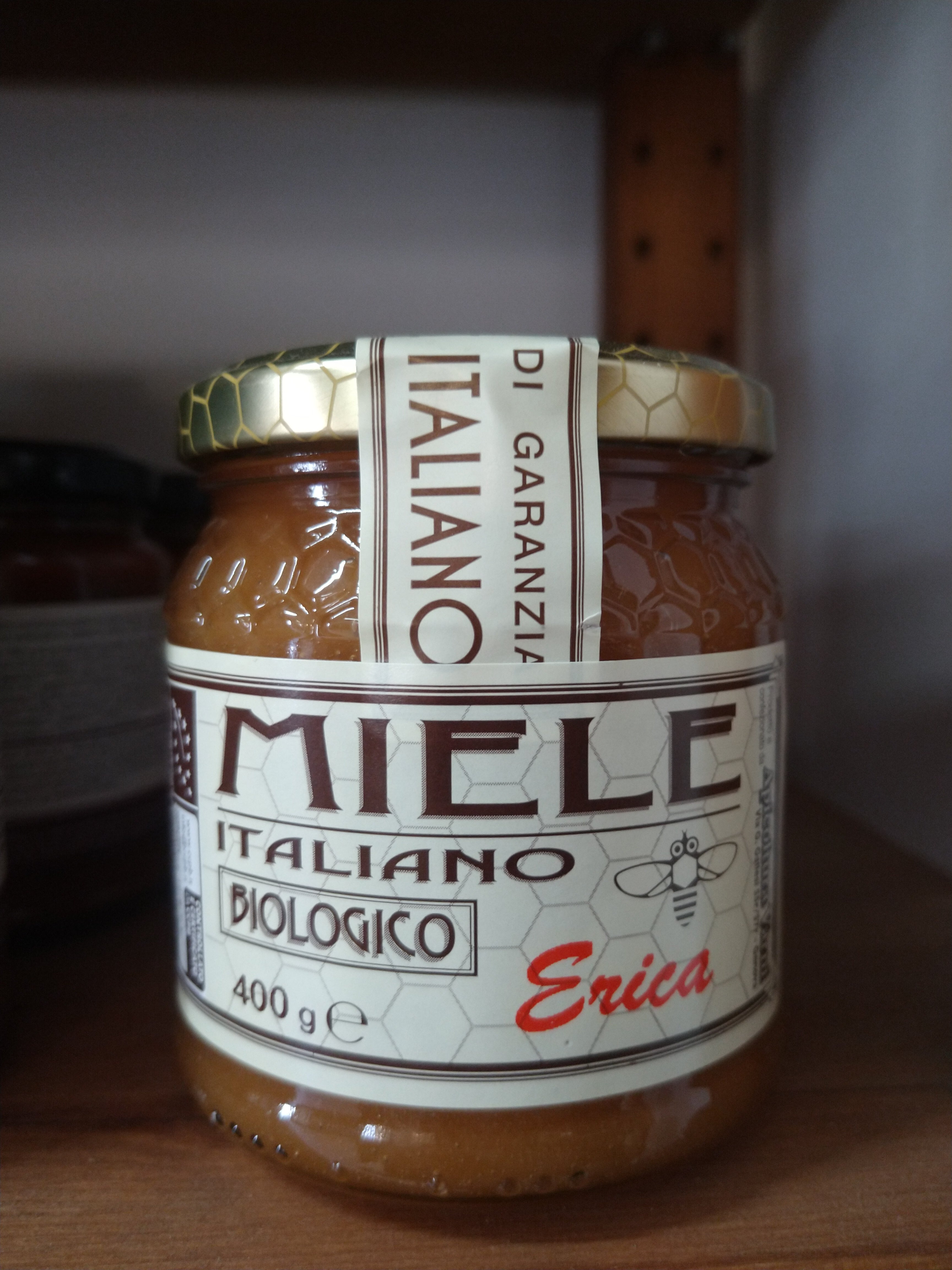 Miele di Erica biologico fatto a Genova - 400 gr